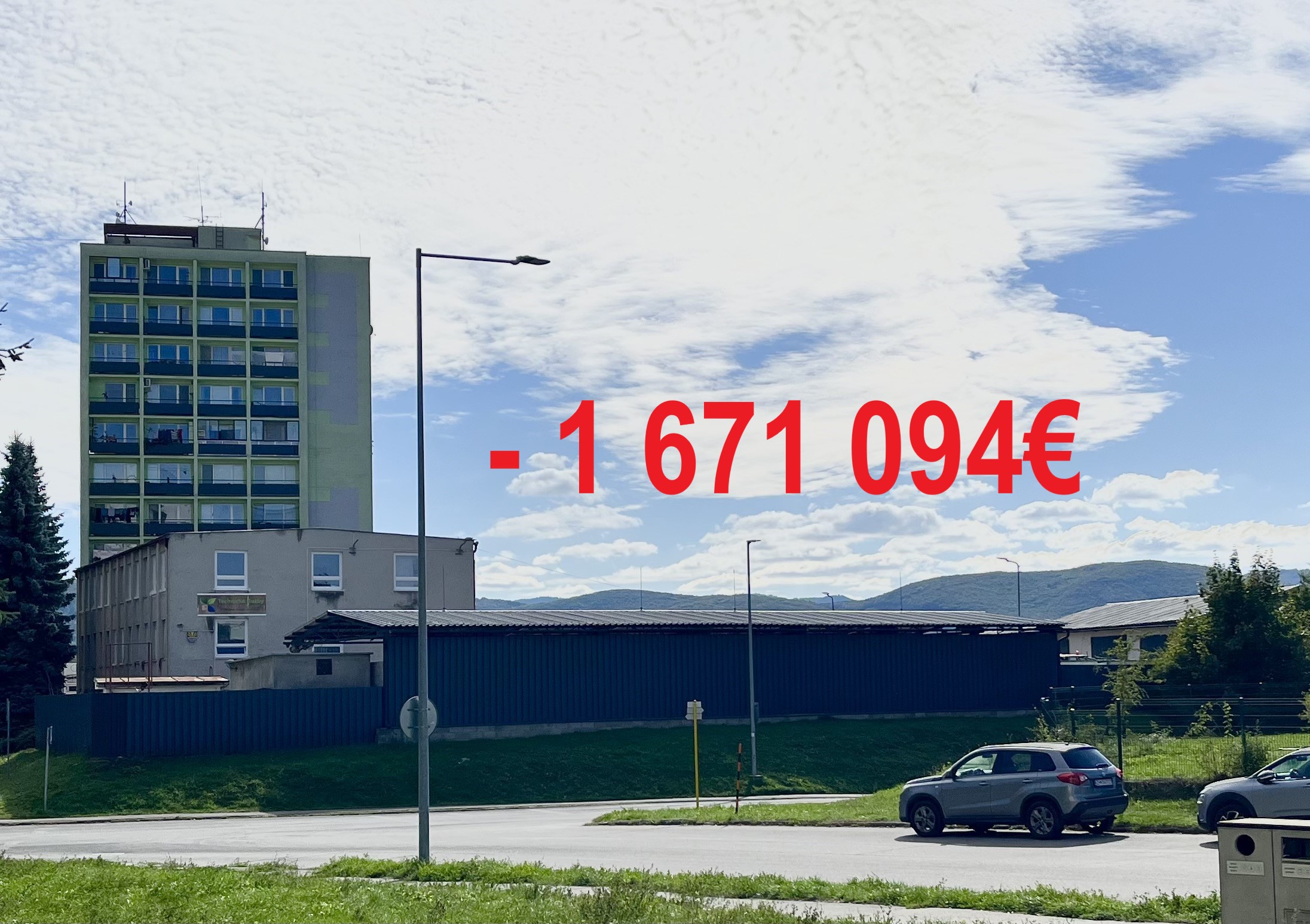 Areál mestských TECHNICKÝCH SLUŽIEB Žiar nad Hronom spol. s r.o. a jej záväzky na konci roka 2023 / zdroj: autor a Riadna účtovná závierka 2023 TS sro