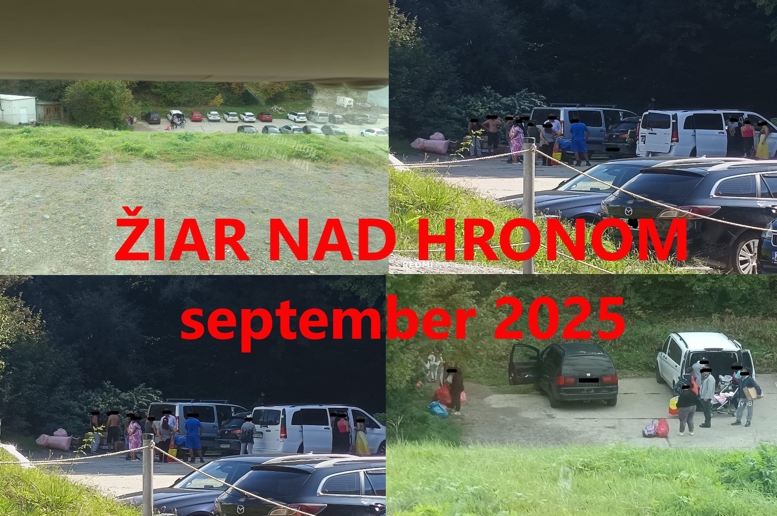 Zvážanie Rómov do Žiaru nad Hronom na jeseň 2025 / zdroj: Pravda o Žiari 