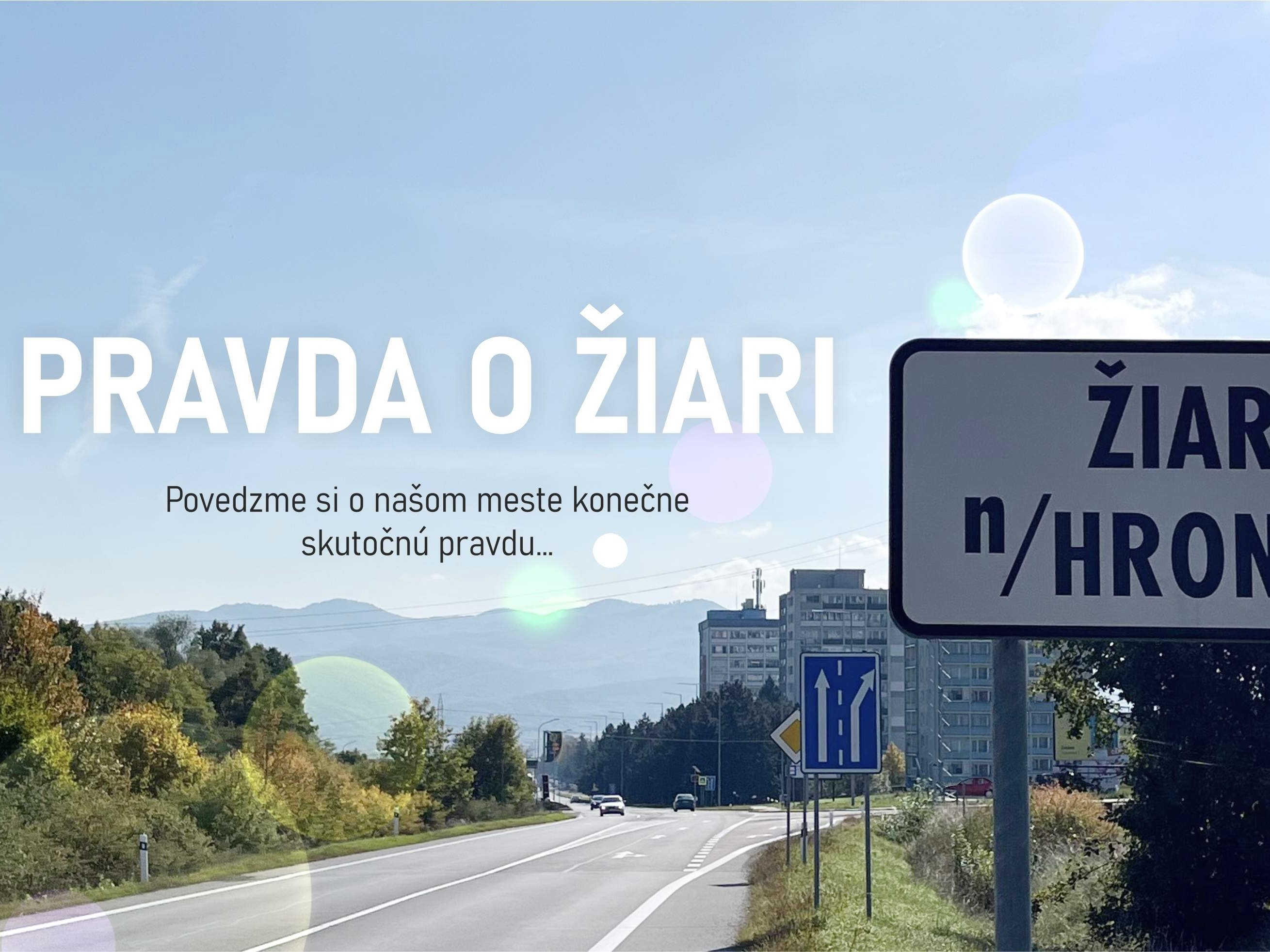  Úvodná stránka PRAVDA O ŽIARI / zdroj: www.pravdaoziari.sk